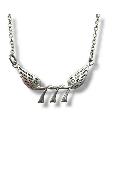 Herşey Nota 777 Angel Number Unisex Necklace – Spiritual and Meaningful Design with 60 cm Chain