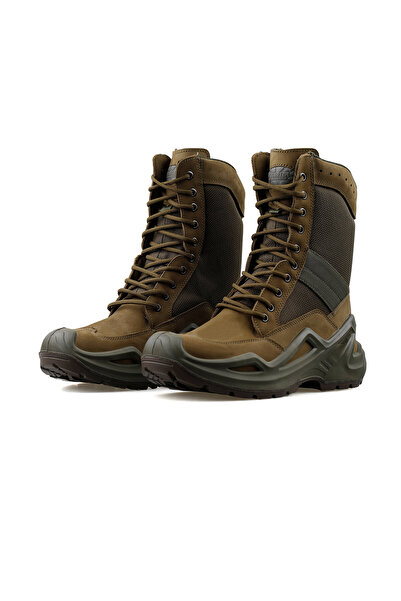 Scooter Nubuck Khaki Men's Outdoor Boots P3106Nh Brown