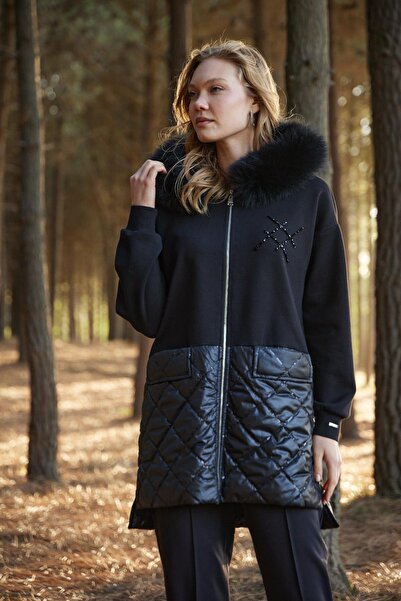 Moodbasic PUL NAKIŞLI TAŞ İŞLEMELİ KAP 15165-26K