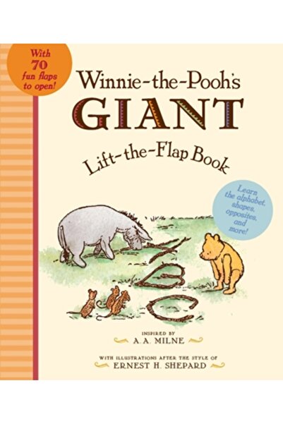 DUTTON BOOKS Winnie-The-Pooh's GIANT Lift-The-Flap Book