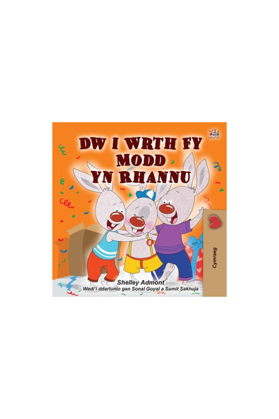 Kidkiddos Books Ltd I Love to Share (Welsh Children's Book)