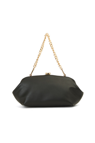 Dıvarese Siyah Kadın Clutch