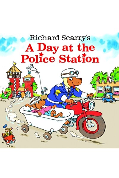 GOLDEN BOOKS A Day at the Police Station