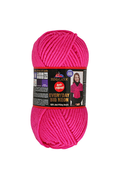 Himalaya خيط حياكة يدوي كبير مضاد للتكور من إيفريداي، 100 جرام، 80 متر، أكريل...