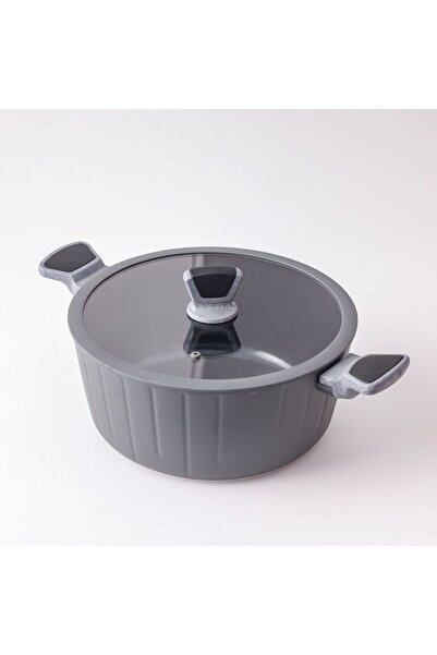 Danube Home Stella Casserole with Lid 24cm – Durable PFOA-Free Cooking Pot, Induction Compatible