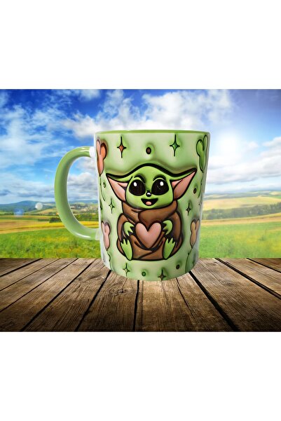 Mugs and love Star wars baby yoda hediyelik porselen kupa
