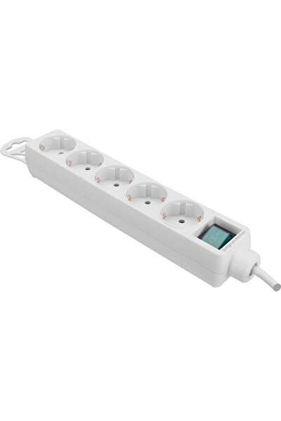 Genel Markalar S-link Tam Bakır Akım Korumalı 1.5m 5li Priz Çoklayıcı SPG-F05 306JOULE Flat Soket 3g 1.0mm