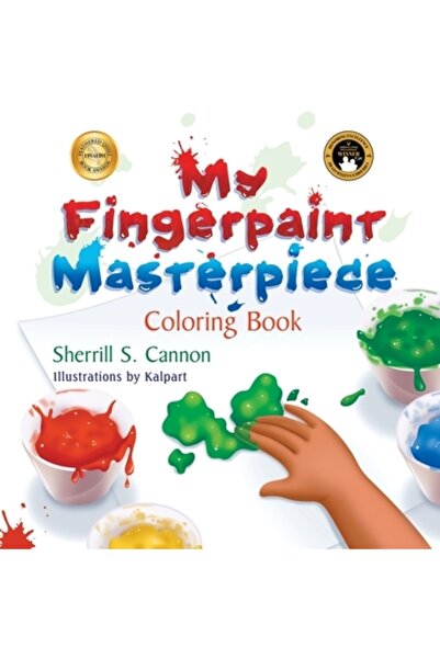 Strategic Book Pub My Fingerpaint Masterpiece Coloring Book