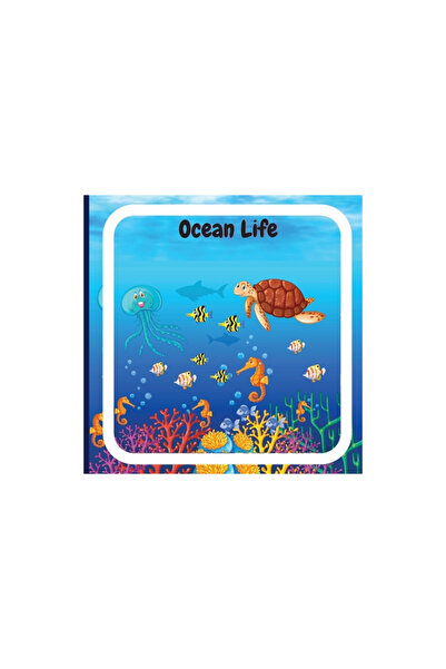 Novello & Co Ltd Ocean Life Book for Kids: Colorful Children's Book that Describes the Planetary Ocean and Describes