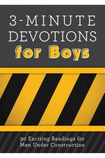 BIBLIOBAZAAR 3-Minute Devotions for Boys: 90 Exciting Readings for Men Under ...