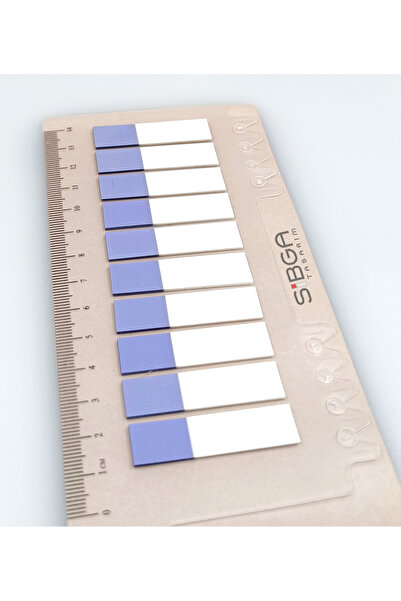 sibga tasarım Transparent Magenta Half Postit Post-It Post It. Book Mark Bookmark Post-It Sticker 200 Sheets