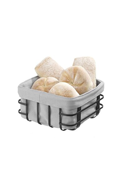 HENDI Coș pentru pâine cu pungă textilă, Hendi, 190x190x(H)100 mm