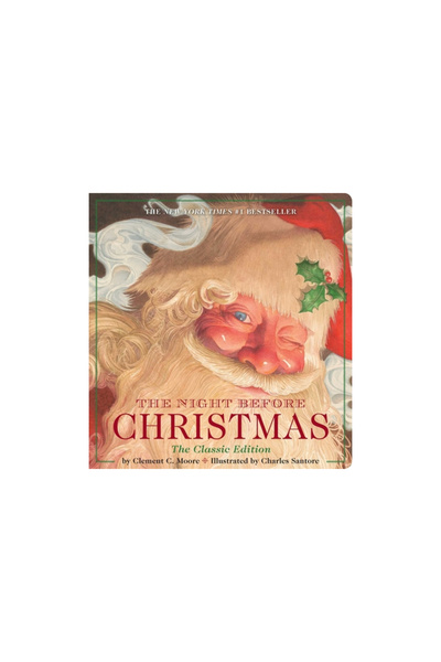 Applesauce Pr The Night Before Christmas Oversized Padded Board Book: The Cla...