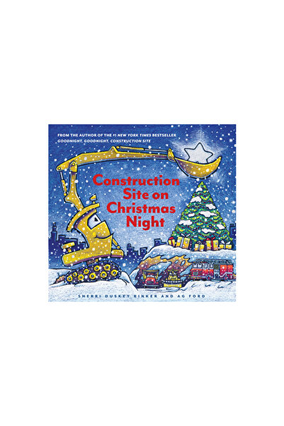 Chronicle Books Construction Site on Christmas Night