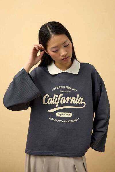 Ceylan Otantik Ανθρακίτης καλιφόρνιας με στάμπα 3-σκέλος κορμάκι