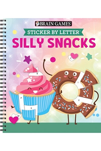 Pubn Intl Brain Games - Sticker by Letter: Silly Snacks