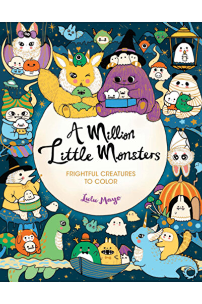 Union Square & Co A Million Little Monsters: Frightful Creatures to Color