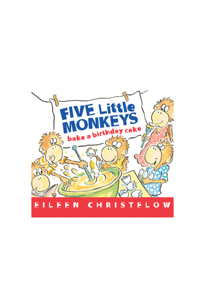 Houghton Mifflin Five Little Monkeys Bake a Birthday Cake