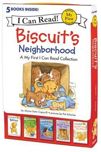 Harper Collins Biscuit's Neighborhood: 5 Fun-Filled Stories in 1 Box!