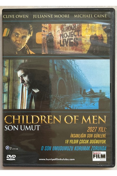 Pinema Son Umut (Children Of Men) Dvd (Orijnal Dönem Baskı Dvd)