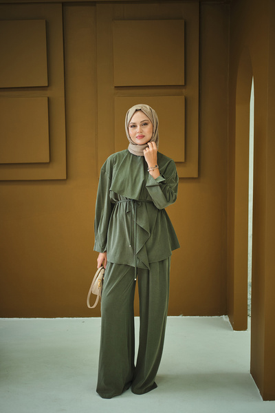 LOCCO Women's Shoulder Pad Suit Green