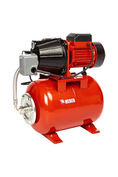 Heber Hidrofor Heber® AUTOJET80S, Pompă din fontă, Turbină din bronz, Membrană EPDM, 24L, 1000W, 50 L/min