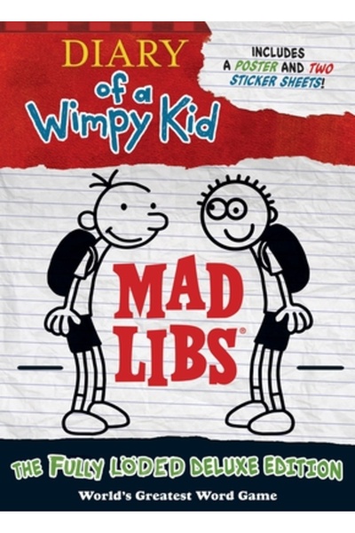 Grosset & Dunlap Inc Diary of a Wimpy Kid Mad Libs: The Fully Loded Deluxe Ed...