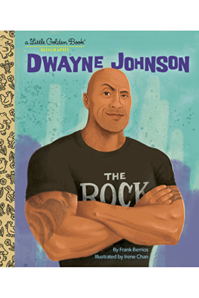 Golden Books Pub Co Inc Dwayne Johnson: A Little Golden Book Biography