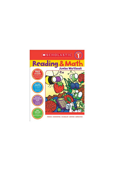 Teaching Resources Reading & Math Jumbo Workbook: Grade 1
