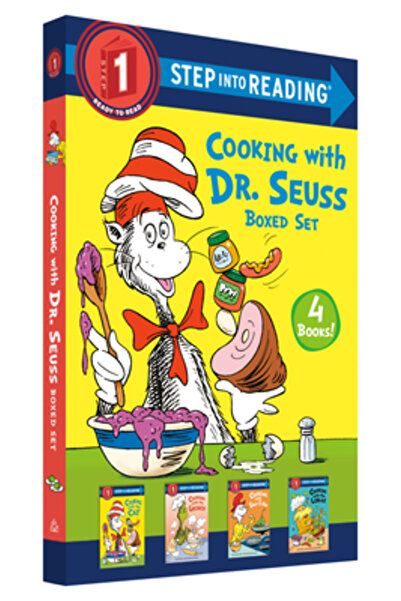 Random House Cooking with Dr. Seuss Step Into Reading Box Set: Cooking with the Cat; Cooking with the Grinch; Coo