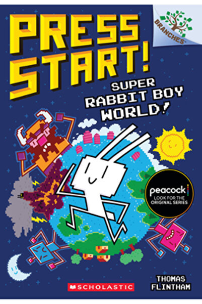 Scholastic Super Rabbit Boy World!: A Branches Book (Press Start! #12)