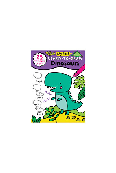 Sourcebooks Wonderland My First Learn-To-Draw: Dinosaurs: (how to Draw for Ki...