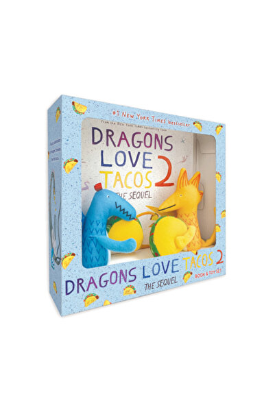 Dial Dragons Love Tacos 2 Book and Toy Set [With Toy]