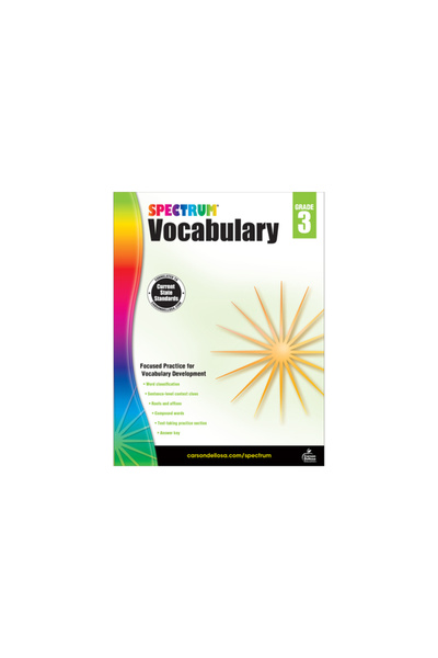 GENERAL BOOKS Spectrum Vocabulary, Grade 3