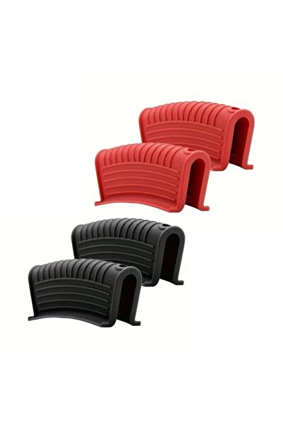 choice2 مجموعة مختلطة من 2/4 قطع من أغطية مقبض القدر المصنوعة من السيليكون ال...