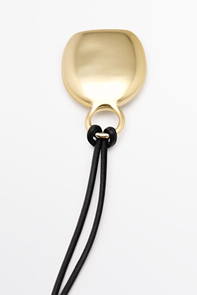 Massimo Dutti Altın rengi kolye