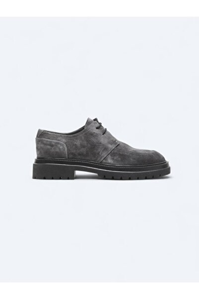 Kip Anthracite Suede Smart Casual Shoes