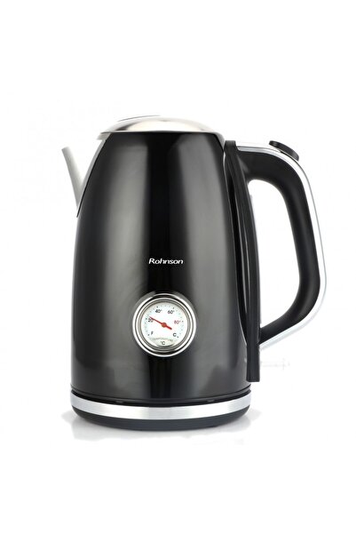 ROHNSON Fierbător electric R7720 Nostalgia, 1850-2200W, 1.7L, Negru