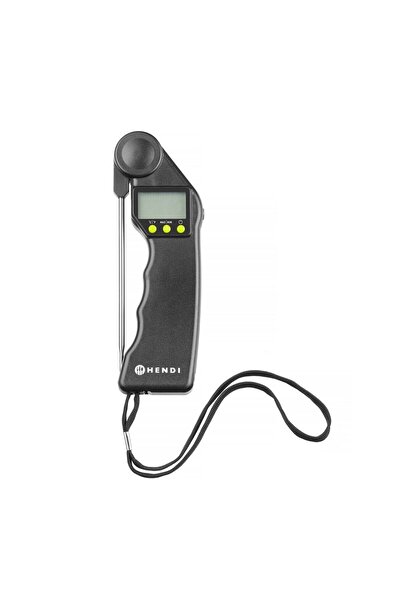 HENDI Termometru digital cu sondă pliabilă, HENDI, negru, 160x55x(Î)20mm