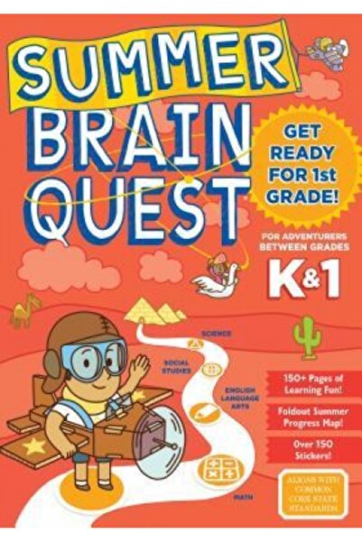 Academic Pr Inc Summer Brain Quest: Between Grades K & 1