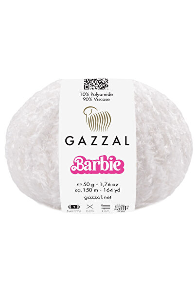 Gazzal Barbie El Örgü İpi 100 gr 350 mt Parlak İnce Mikrofiber Akrilik 10700