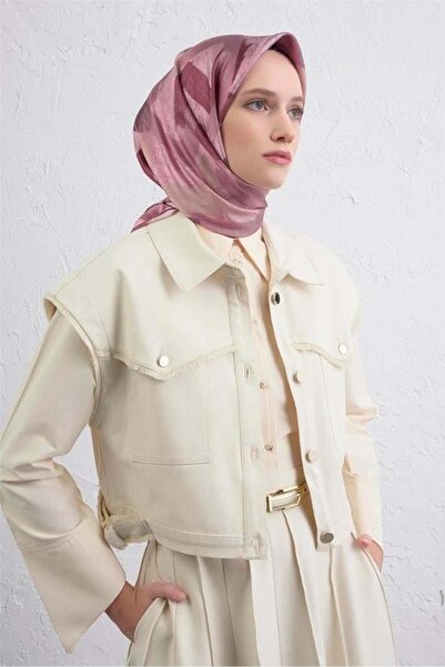 Armine Φουλάρι Sura Pure Silk 9413 - 06 Μικτό σχέδιο ροζ