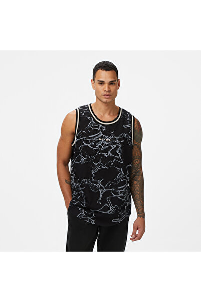 United 4 United4 Basketball Men's Black Tank Top