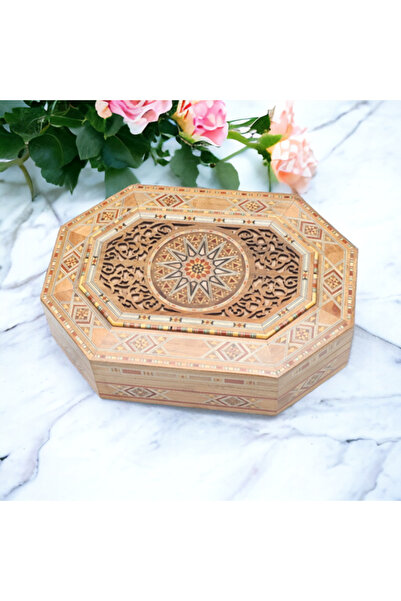 Lazizz Hexa Wooden Handmade Gift Box