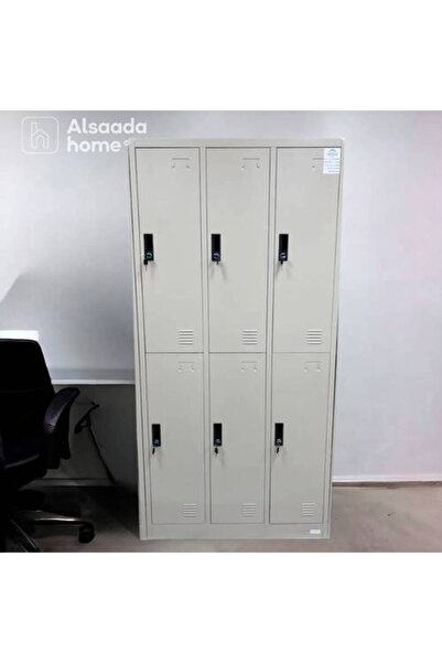 Al Saadah Home خزانة معدنية - 6 أبواب