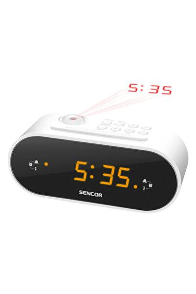 Sencor Ceas radio cu alarmă SRC 3100, alb