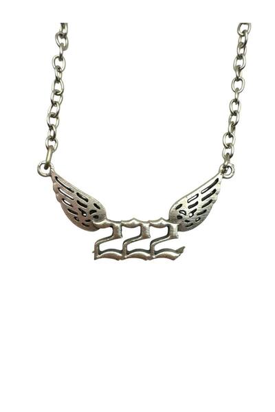 Herşey Nota قلادة 222 ميلك ساوند للجنسين - تصميم روحاني وذو معنى مع سلسلة بطو...