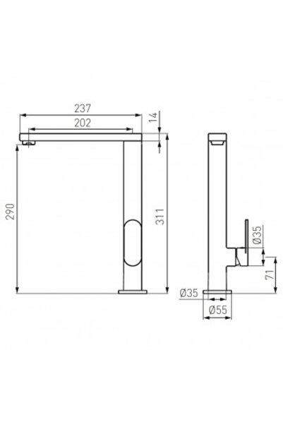 FERRO Baterie stativa bucatarie Rapsody