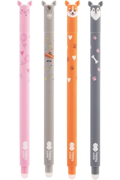 HAPPY COLOR Roller gel cu rescriere, Happy Color, 0.5 mm, Ears Babe, diverse culori