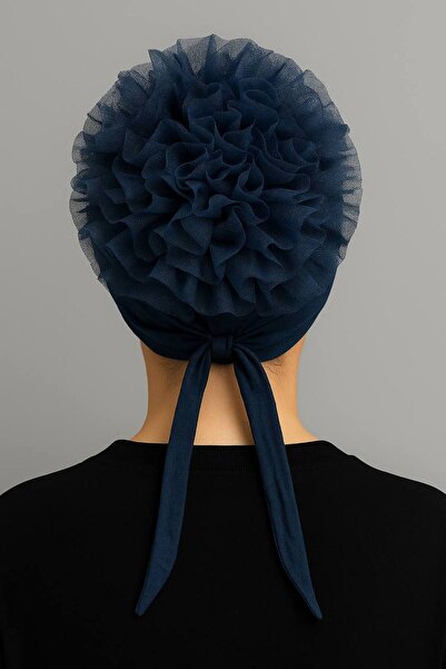 ALADİYAR Ruffled Bonnet